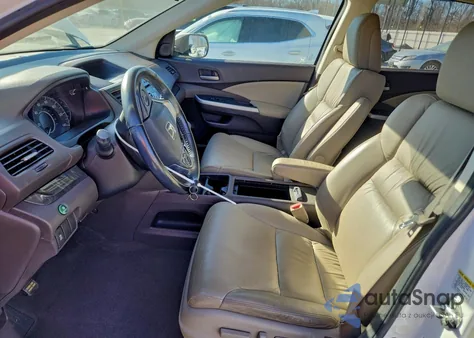 2012 Honda Cr-V Exl из США, поврежденный, VIN 5J6RM3H73CL018410